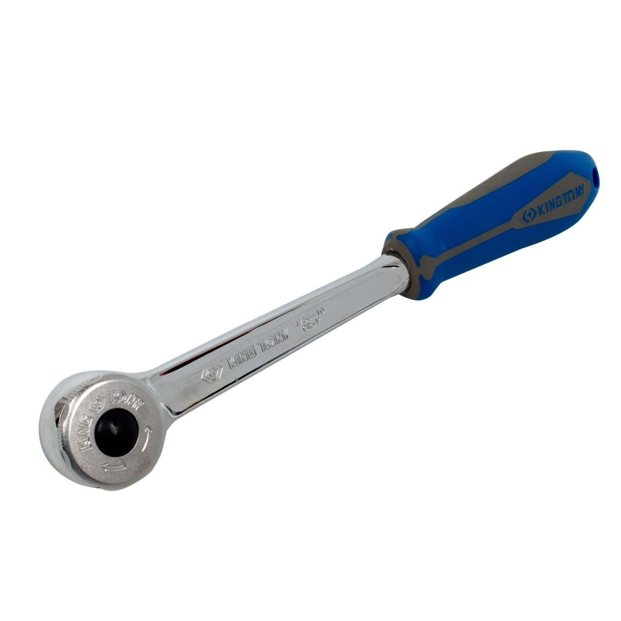 Трещотка 1/2'', 262 мм, 72 зубца, дисковый механизм, с кнопкой KING TONY 4756-10G купить по цене 2 840 ₽ в интернет магазине ТЕХСАД