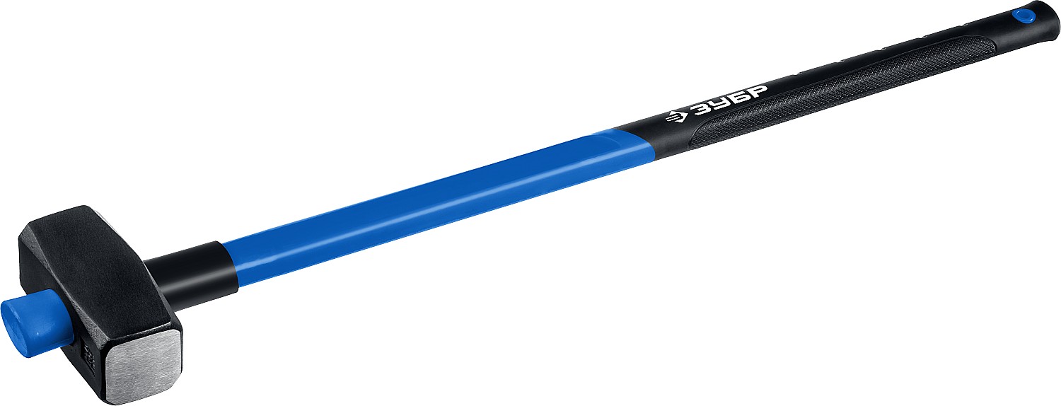 ЗУБР 4 кг, кувалда c удлиненной фиберглассовой рукояткой 20111-4_z03 Профессионал купить по цене 3 060 ₽ в интернет магазине ТЕХСАД