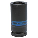 Головка торцевая ударная глубокая шестигранная 3/4'', 30 мм KING TONY 643530M купить по цене 1 650 ₽ в интернет магазине ТЕХСАД