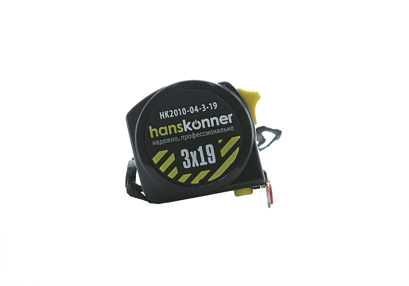 Рулетка Hanskonner HK2010-04-3-19 купить по цене 420 ₽ в интернет магазине ТЕХСАД
