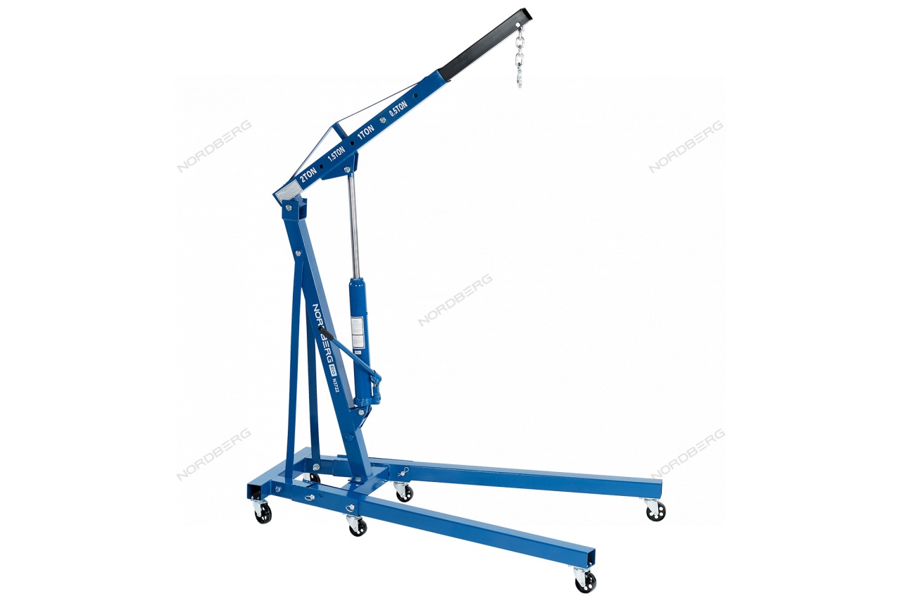 Кран гидравлический 2 т, складной NORDBERG N3722 купить по цене 23&nbsp;851 ₽ в интернет магазине ТЕХСАД