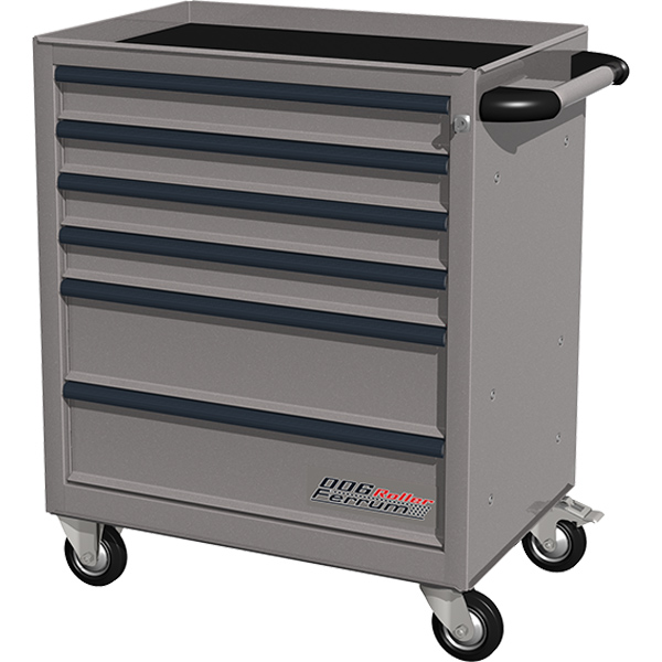 Тележка инструментальная, 6 полок, серая FERRUM 02.006L-9007 купить по цене 28 391 ₽ в интернет магазине ТЕХСАД