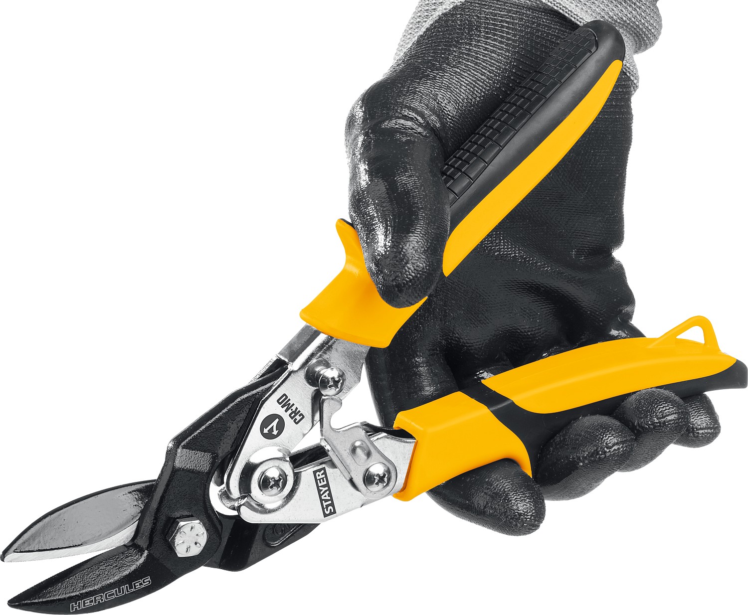 STAYER 240 мм, левые ножницы по металлу Hercules 2322_z01 Professional купить по цене 960 ₽ в интернет магазине ТЕХСАД