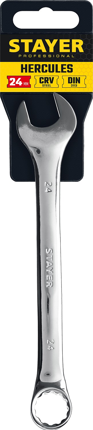 STAYER 24 мм, комбинированный гаечный ключ 27081-24_z01 купить по цене 500 ₽ в интернет магазине ТЕХСАД