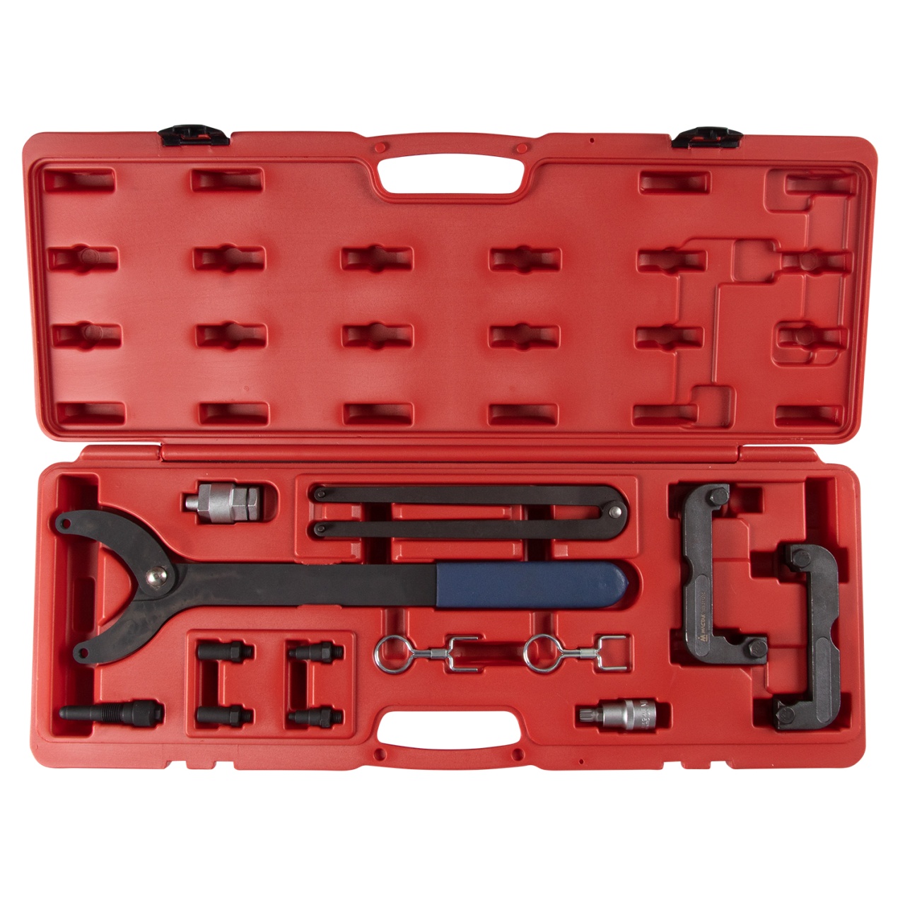 Набор фиксаторов распредвала / коленвала, VAG TFSI, кейс, 13 предметов МАСТАК 103-21121C купить по цене 19 400 ₽ в интернет магазине ТЕХСАД