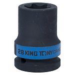 Головка торцевая ударная TORX Е-стандарт 3/4'', E28, L = 56 мм KING TONY 657528M купить по цене 1 500 ₽ в интернет магазине ТЕХСАД