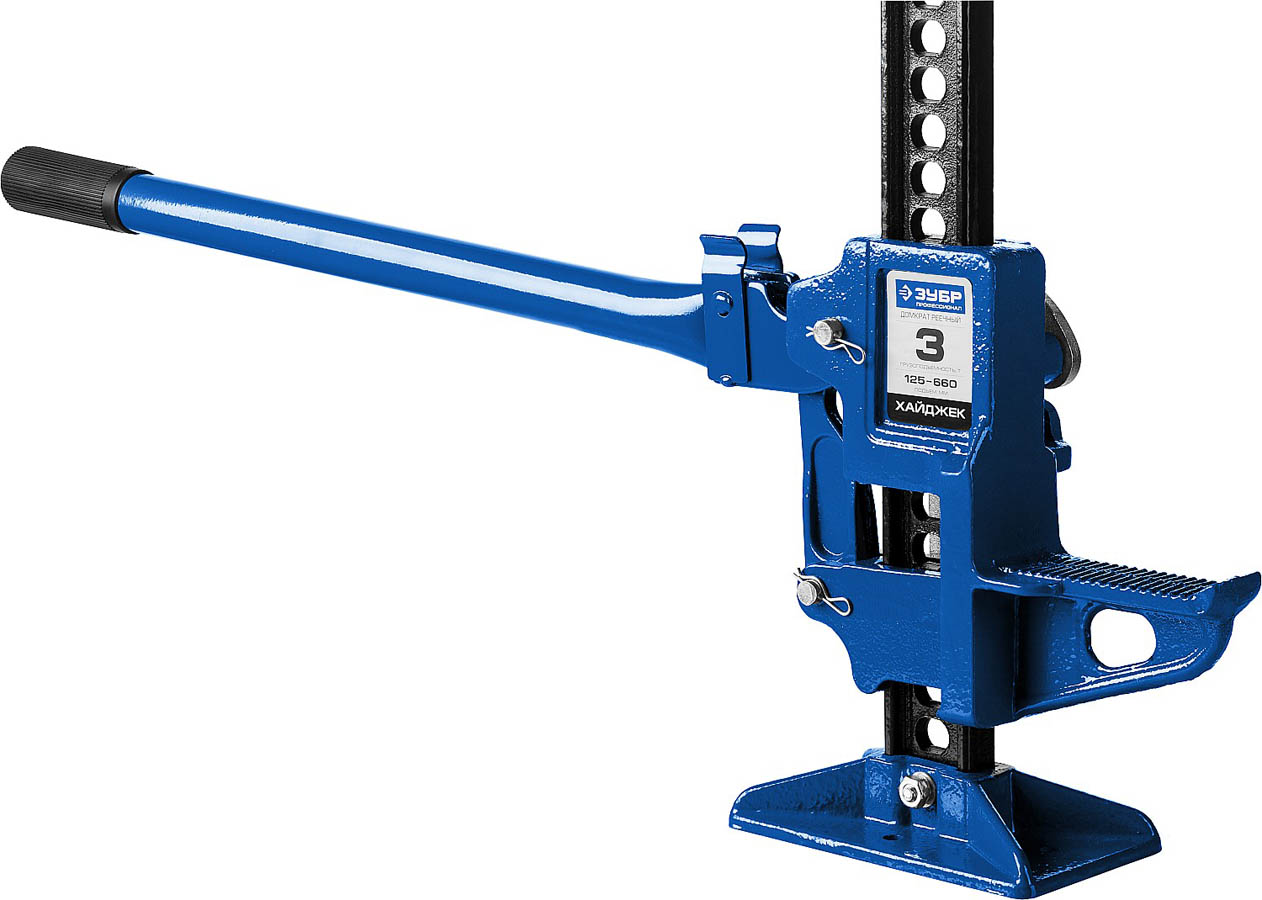 ЗУБР 3 т, 125-660 мм, домкрат реечный Хай-джек 43045-3-070_z01 Профессионал купить по цене 7 770 ₽ в интернет магазине ТЕХСАД