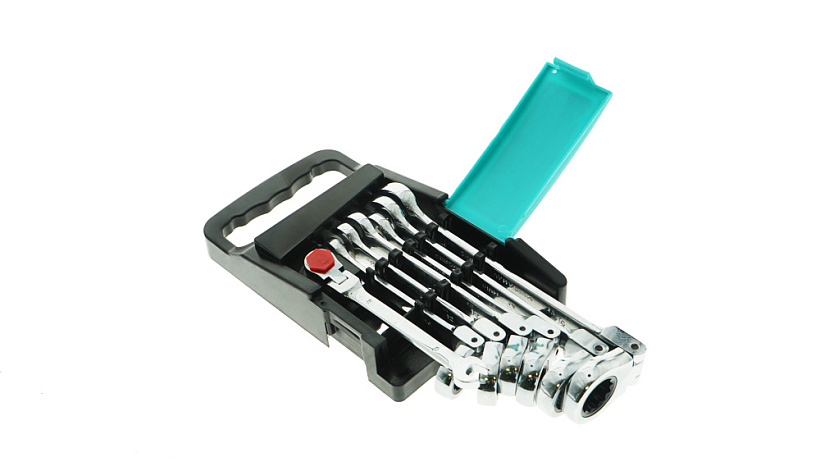 Набор ключей трещоточный механизм, шарнир 7 шт 72 зуба Sturm! 1045-04-S2 купить по цене 3 660 ₽ в интернет магазине ТЕХСАД