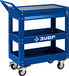 ЗУБР 1 ящик + 2 полки, 820х405х955 мм, инструментальная тележка 38914 Профессионал купить по цене 18 030 ₽ в интернет магазине ТЕХСАД
