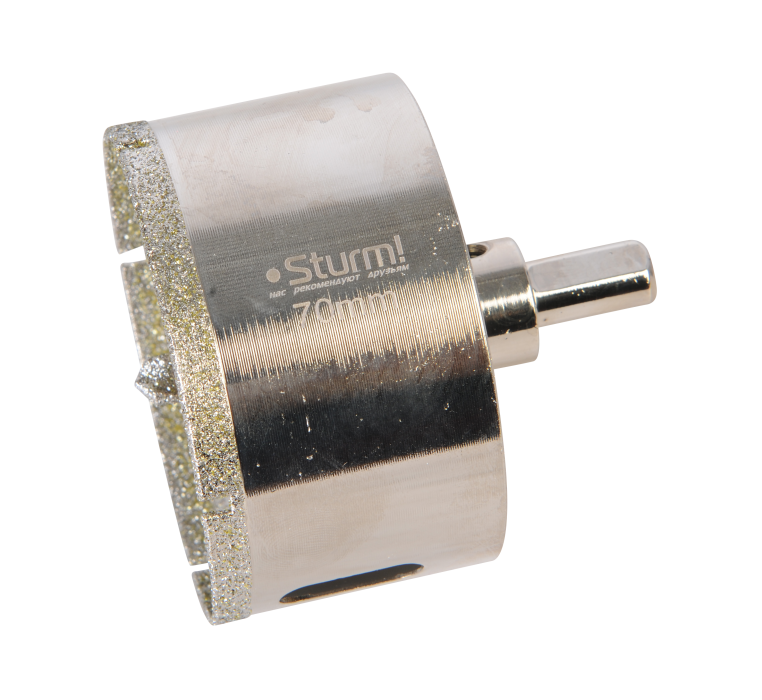 Коронка алмазная Sturm! 1055-10-7070 купить по цене 1&nbsp;950 ₽ в интернет магазине ТЕХСАД
