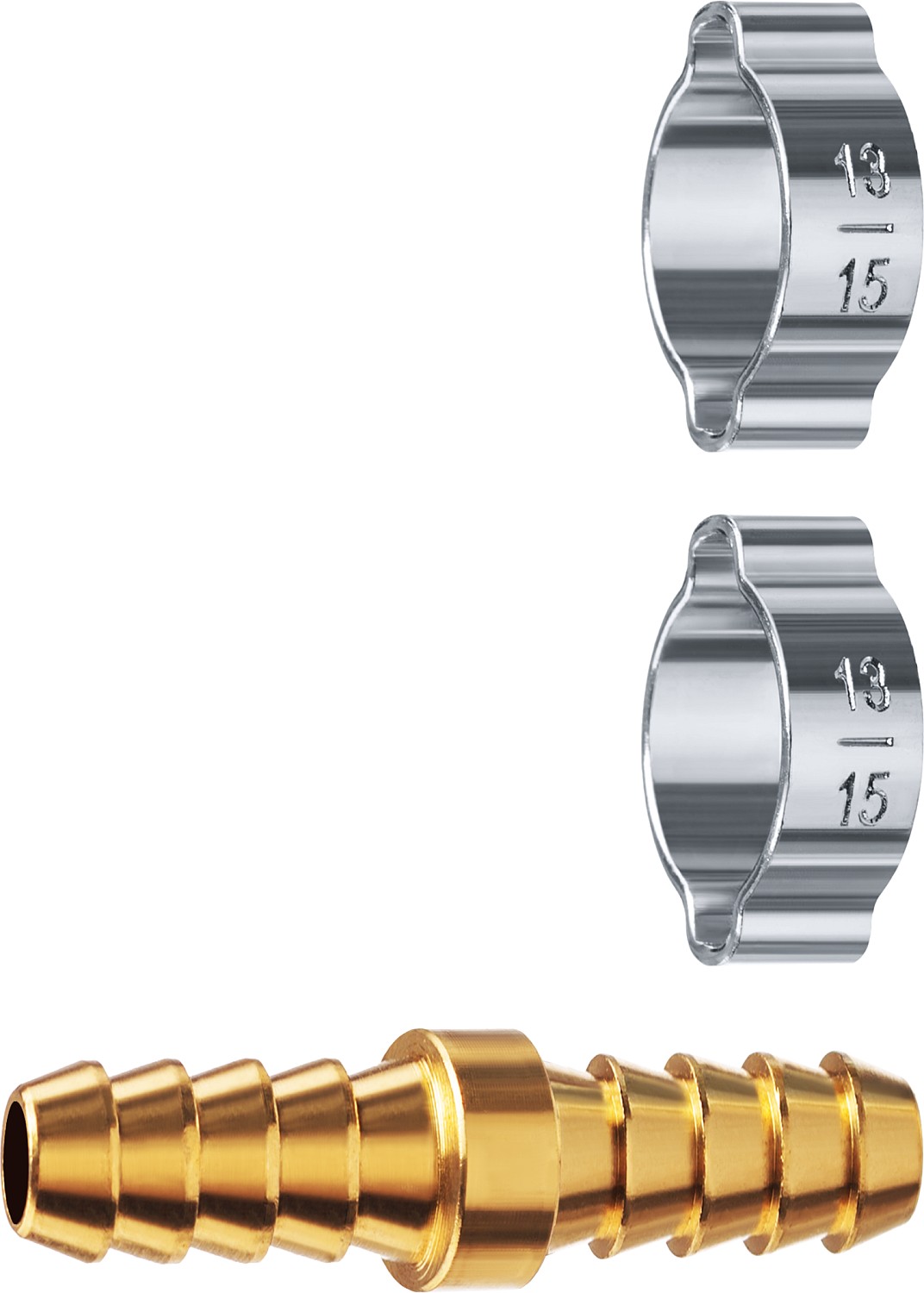 ЗУБР 10 мм, соединитель с хомутами 64925-10 Профессионал купить по цене 259 ₽ в интернет магазине ТЕХСАД