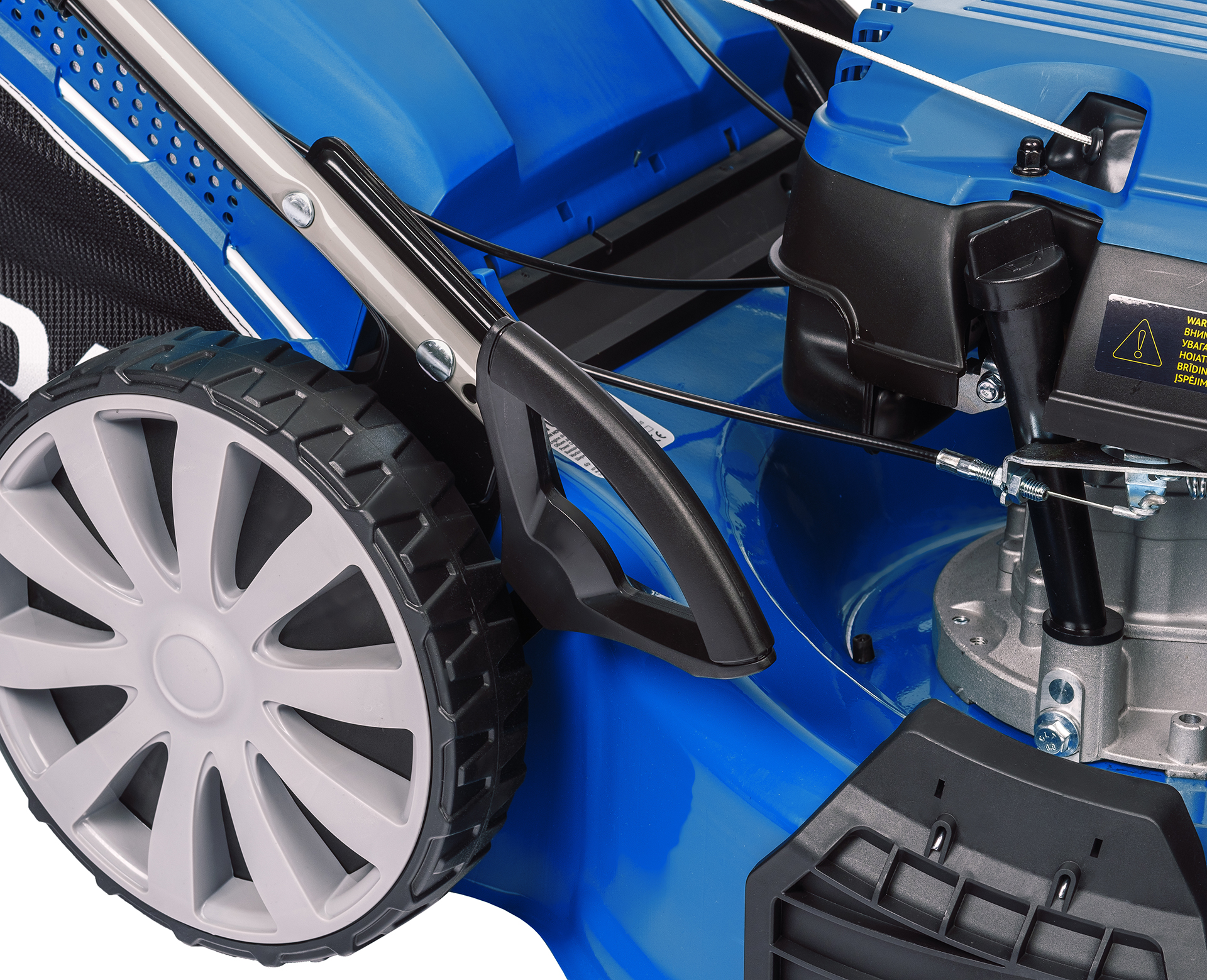 Бензиновая газонокосилка HYUNDAI L 5300S купить по цене 51&nbsp;990 ₽ в интернет магазине ТЕХСАД