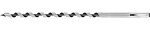 URAGAN d=6 x 235/160 мм, HEX, сверло левиса по дереву 29465-235-06 купить по цене 202 ₽ в интернет магазине ТЕХСАД