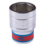 Головка торцевая стандартная шестигранная 1/2'', 25/32'', дюймовая KING TONY 433525S купить по цене 340 ₽ в интернет магазине ТЕХСАД