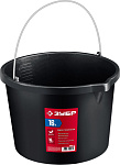 ЗУБР 16 л, пластмассовое, ведро строительное с носиком 06093-16 купить по цене 333 ₽ в интернет магазине ТЕХСАД