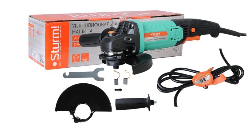 Болгарка (УШМ) Sturm! AG9015E купить по цене 6 390 ₽ в интернет магазине ТЕХСАД