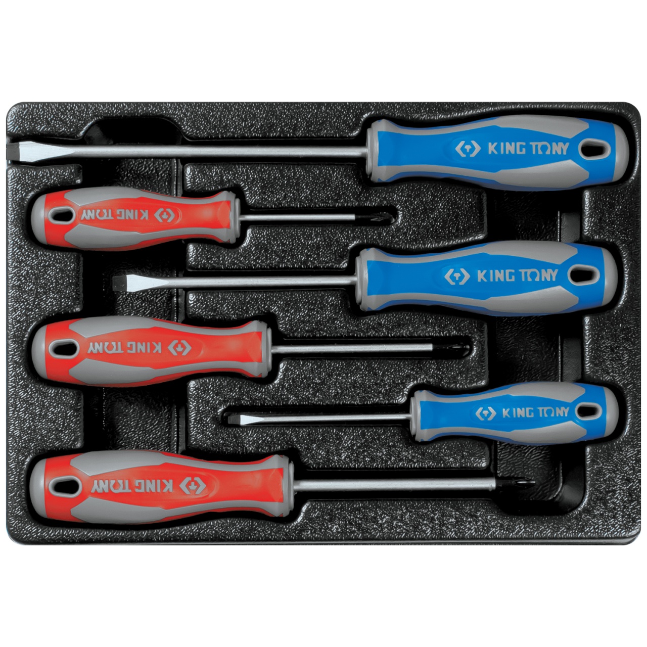 Набор отверток, ложемент, 6 предметов KING TONY 9-31106MR купить по цене 2 320 ₽ в интернет магазине ТЕХСАД