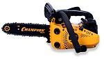 Бензопила CHAMPION 125T-10 Бензопила CHAMPION 125T-10 купить по цене 8 990 ₽ в интернет магазине ТЕХСАД