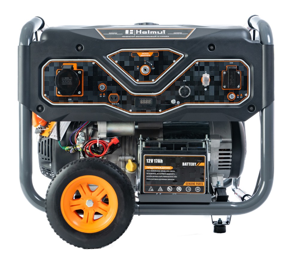 Генератор бензиновый Helmut LS 6500EA купить по цене 69 990 ₽ в интернет магазине ТЕХСАД