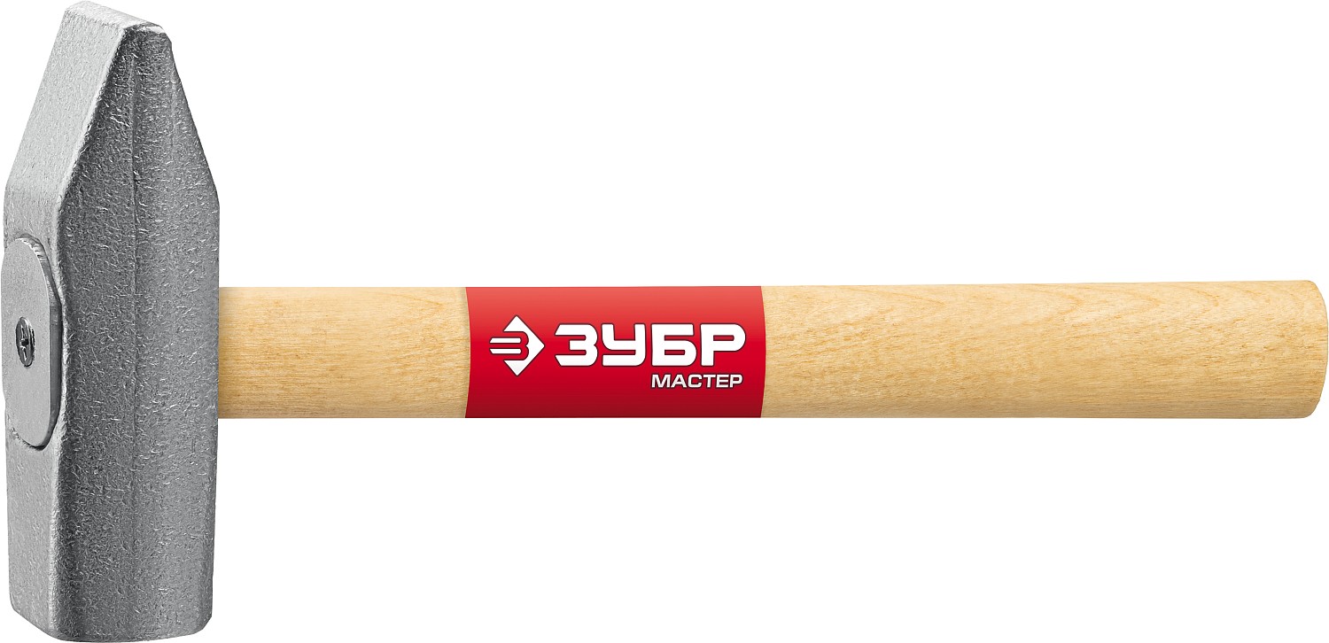ЗУБР 1000 г, молоток слесарный с деревянной рукояткой 20015-10_z02 Мастер купить по цене 870 ₽ в интернет магазине ТЕХСАД