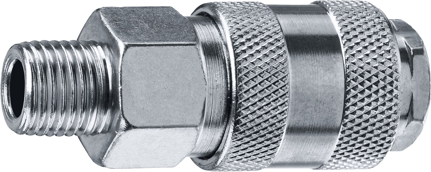 ЗУБР 1/4''M, рапид муфта (мама), переходник для пневмоинструмента 64911-1/4 Профессионал купить по цене 360 ₽ в интернет магазине ТЕХСАД