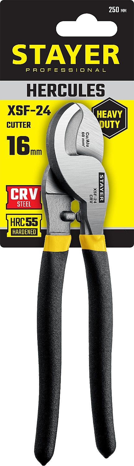 STAYER 250 мм, до 16 мм, кабелерез усиленный HERCULES XSF-24 2333-25_z02 Professional купить по цене 800 ₽ в интернет магазине ТЕХСАД