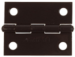 STAYER 50 x 38 x 1.25 мм, 1 шт., коричневая, петля универсальная 37611-50-3 Master купить по цене 85 ₽ в интернет магазине ТЕХСАД