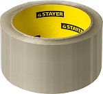 STAYER 48 мм х 60 м, 45 мкм, упаковочная клейкая лента (скотч), прозрачная 1204-50 купить по цене 136 ₽ в интернет магазине ТЕХСАД