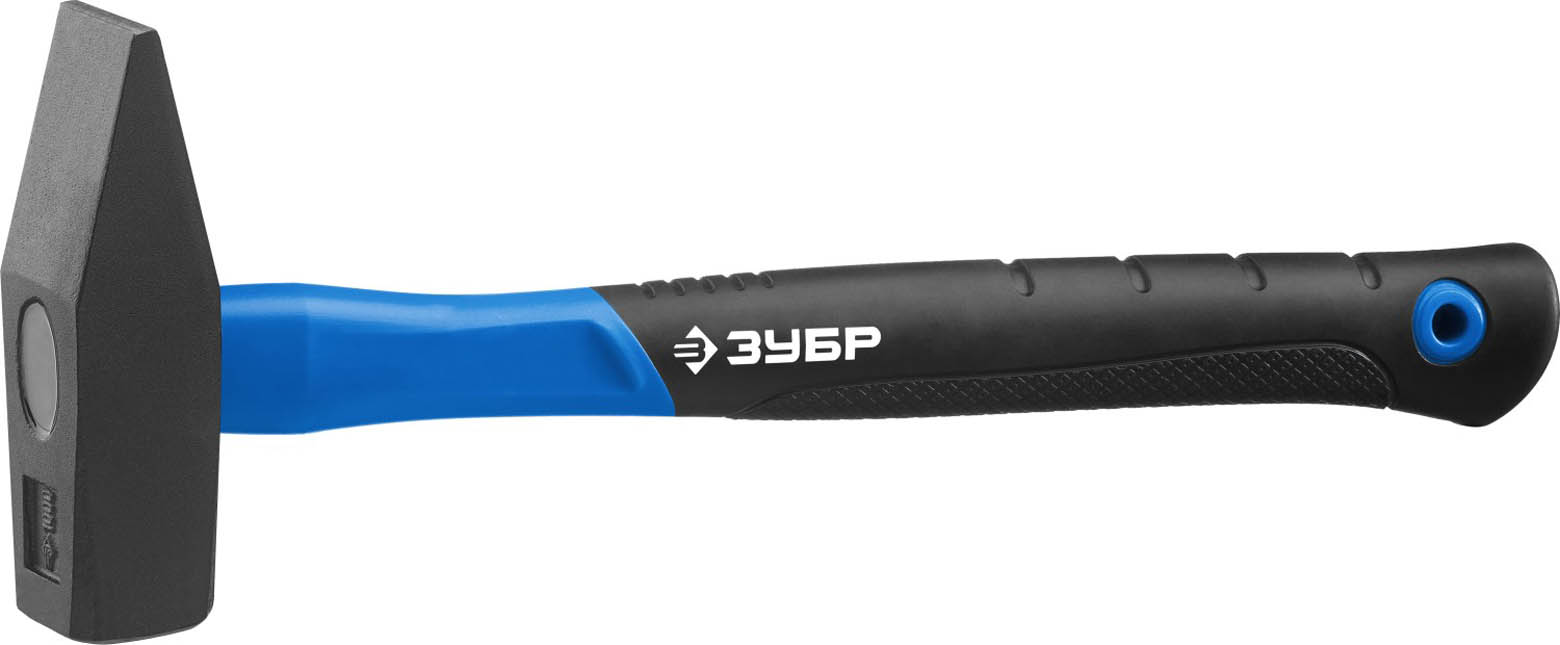 ЗУБР 1000 г, молоток слесарный с фиберглассовой рукояткой 20020-10_z01 Профессионал купить по цене 1 000 ₽ в интернет магазине ТЕХСАД