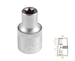 Головка торцевая TORX Е-стандарт 1/2'', E11 AFFIX AF00043011 купить по цене 150 ₽ в интернет магазине ТЕХСАД