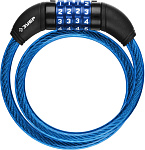 ЗУБР 650 мм,  10 мм, цинковый сплав, кодовый, замок тросовый 37262-65_z01 Профессионал купить по цене 600 ₽ в интернет магазине ТЕХСАД