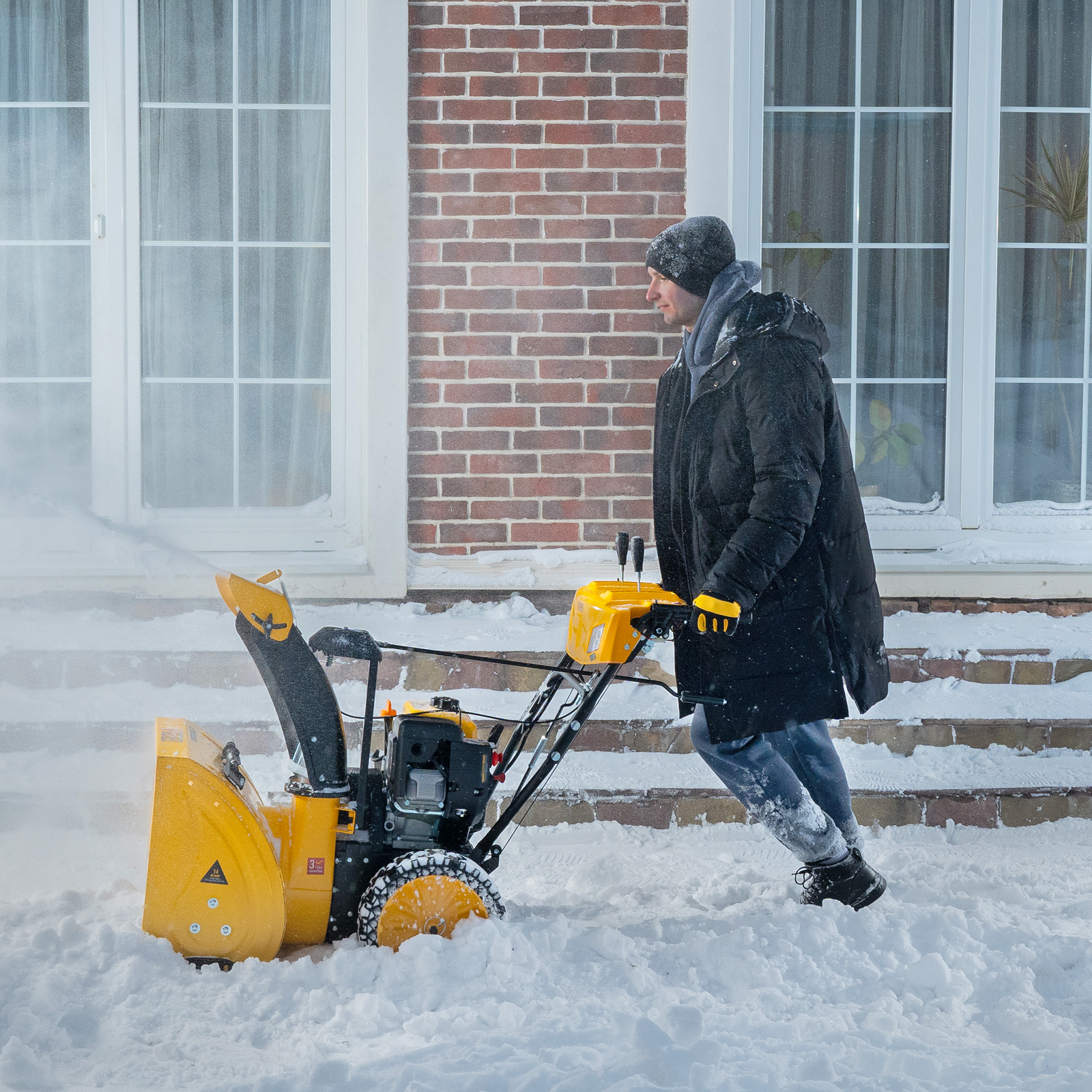 Снегоуборщик бензиновый DENZEL SBM 610S PRO купить по цене 108&nbsp;130 ₽ в интернет магазине ТЕХСАД