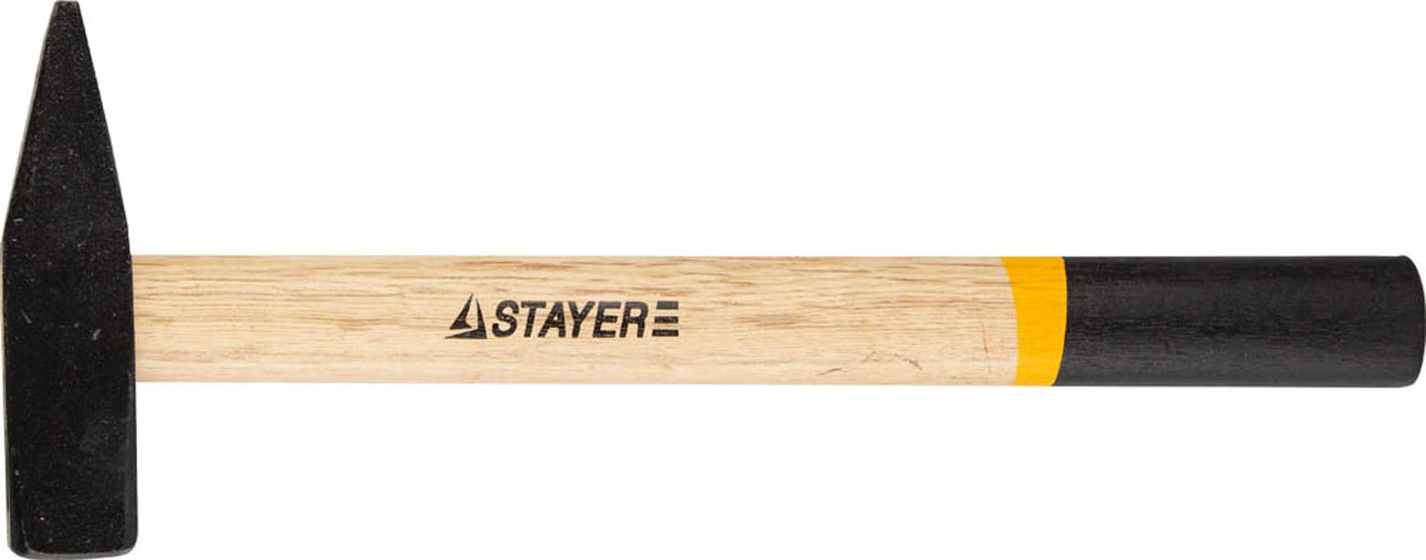STAYER 600 г, молоток слесарный с деревянной рукояткой 2002-06 купить по цене 590 ₽ в интернет магазине ТЕХСАД