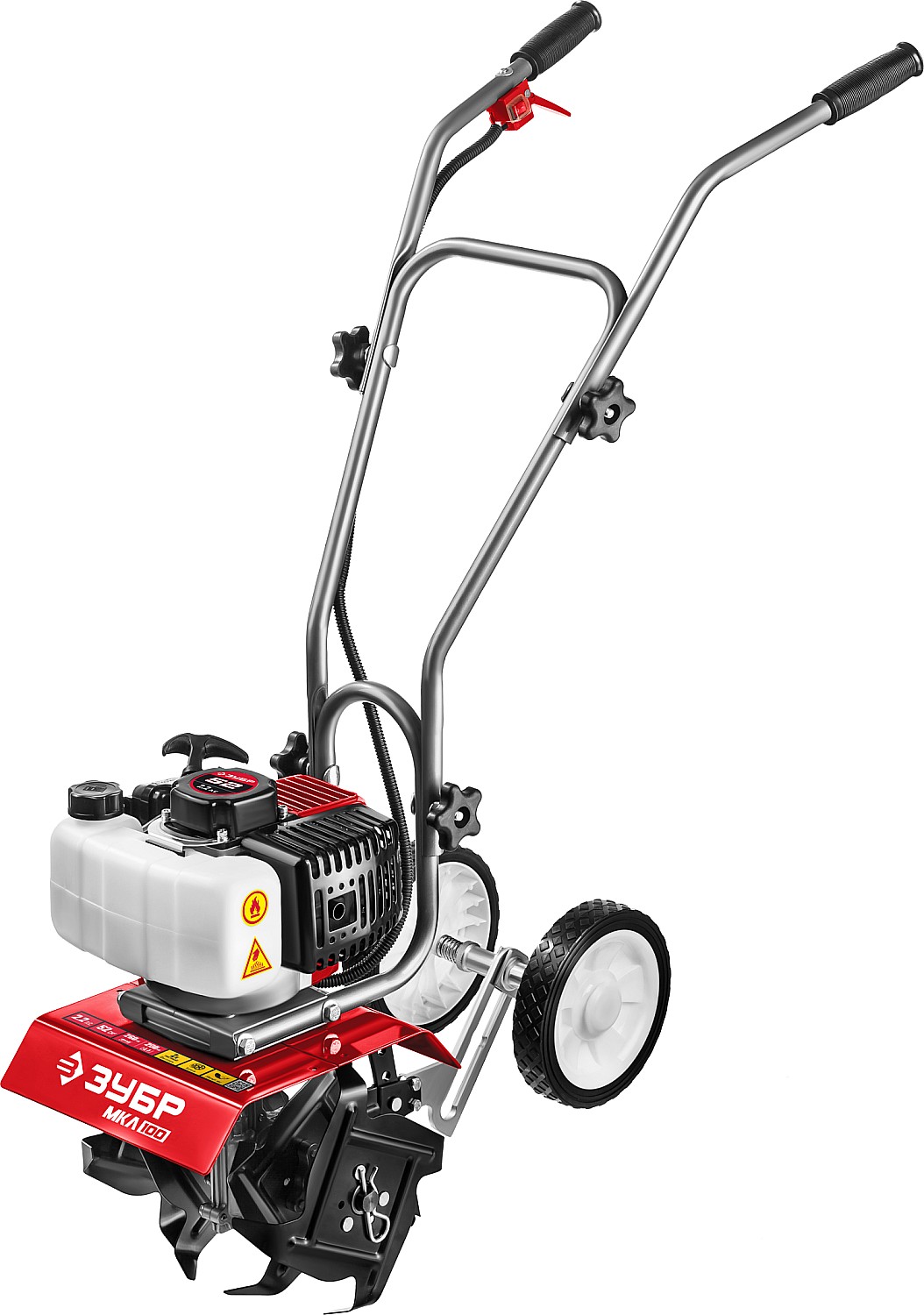 ЗУБР 52 см³, 260 мм ширина обработки, 1 скорость, культиватор бензиновый МКЛ-100 Мастер купить по цене 18 360 ₽ в интернет магазине ТЕХСАД