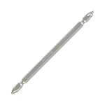 Вставка (бита) торцевая 1/4'', Phillips, PH2, L = 150 мм, двухсторонняя, для шуруповерта KING TONY 131502P купить по цене 230 ₽ в интернет магазине ТЕХСАД