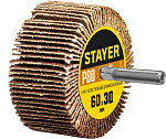 STAYER P80, 60х30 мм, круг шлифовальный лепестковый на шпильке 36608-080 купить по цене 205 ₽ в интернет магазине ТЕХСАД