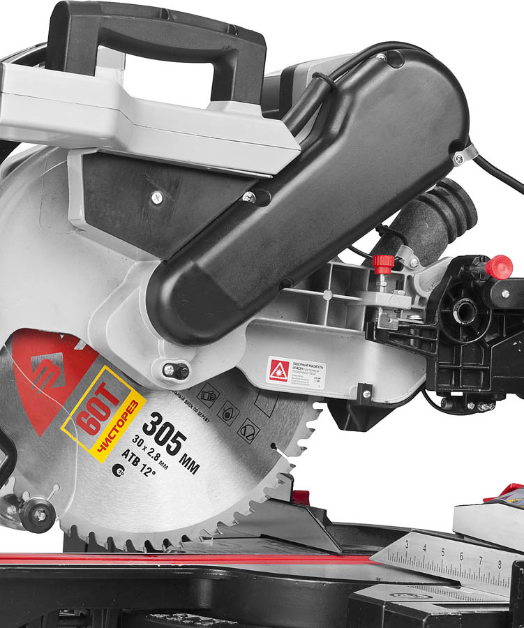 ЗУБР 1800 Вт, 305х30 мм, пила торцовочная ЗПТ-305-1800 ПЛР Мастер купить по цене 18&nbsp;666 ₽ в интернет магазине ТЕХСАД