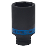 Головка торцевая ударная глубокая шестигранная 1/2'', 32 мм KING TONY 443532M купить по цене 1 030 ₽ в интернет магазине ТЕХСАД