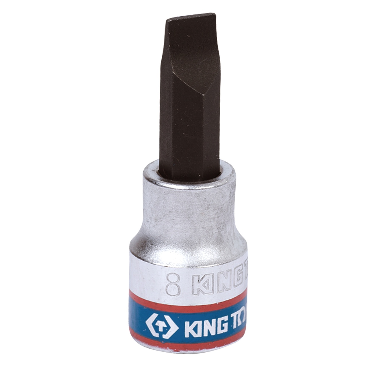 Насадка (бита) торцевая 3/8'', Slotted, 8х1,2 мм, L = 50 мм KING TONY 302208 купить по цене 210 ₽ в интернет магазине ТЕХСАД