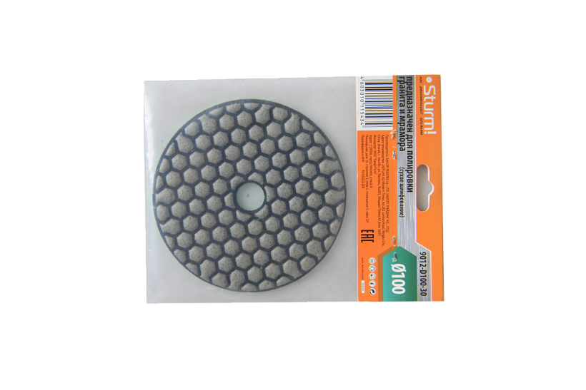 Круг шлифовальный гибкий Sturm! 9012-D100-30 купить по цене 440 ₽ в интернет магазине ТЕХСАД