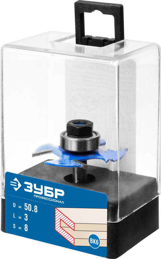 ЗУБР 50.8 x 3 мм, хвостовик 8 мм, фреза горизонтально-пазовая 28757-50.8-3 Профессионал купить по цене 1 170 ₽ в интернет магазине ТЕХСАД