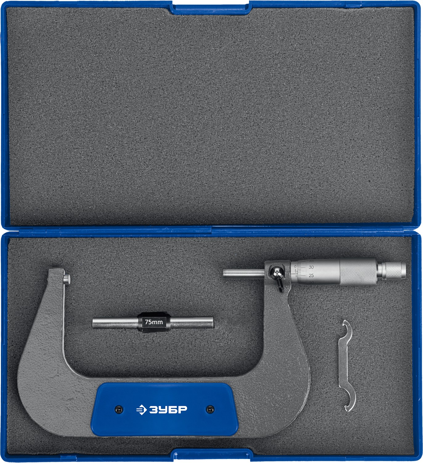 ЗУБР 75-100 мм, микрометр механический МК 100 34480-100_z02 Профессионал купить по цене 4 170 ₽ в интернет магазине ТЕХСАД