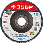 ЗУБР 125х22.2 мм, P60, круг лепестковый торцевой шлифовальный для УШМ 36596-125-60 Эксперт купить по цене 172 ₽ в интернет магазине ТЕХСАД