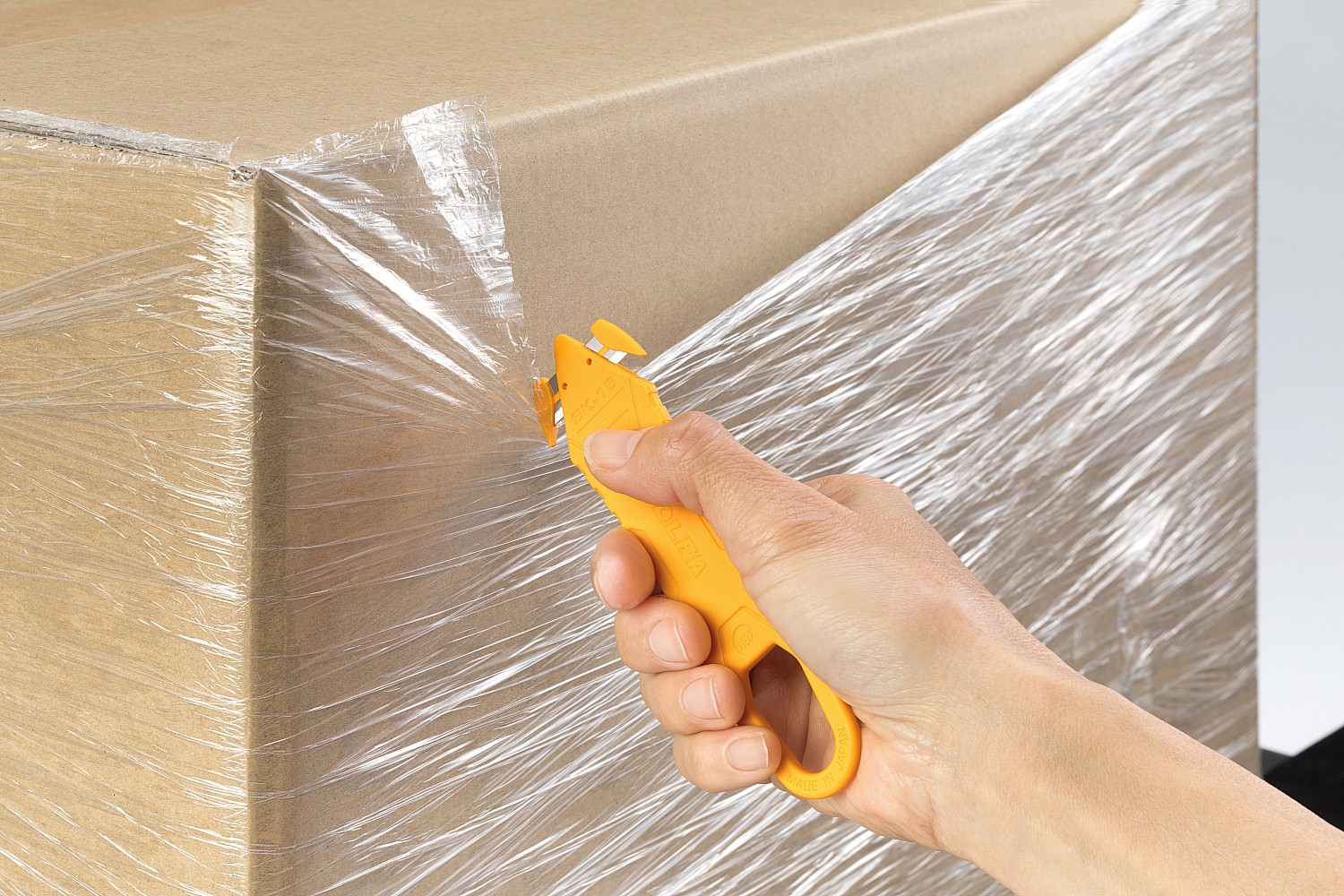 OLFA безопасный нож для вскрытия коробок OL-SK-15/DSB купить по цене 420 ₽ в интернет магазине ТЕХСАД