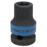 Головка торцевая ударная TORX Е-стандарт 1/2'', E14, L = 38 мм KING TONY 457514M купить по цене 380 ₽ в интернет магазине ТЕХСАД