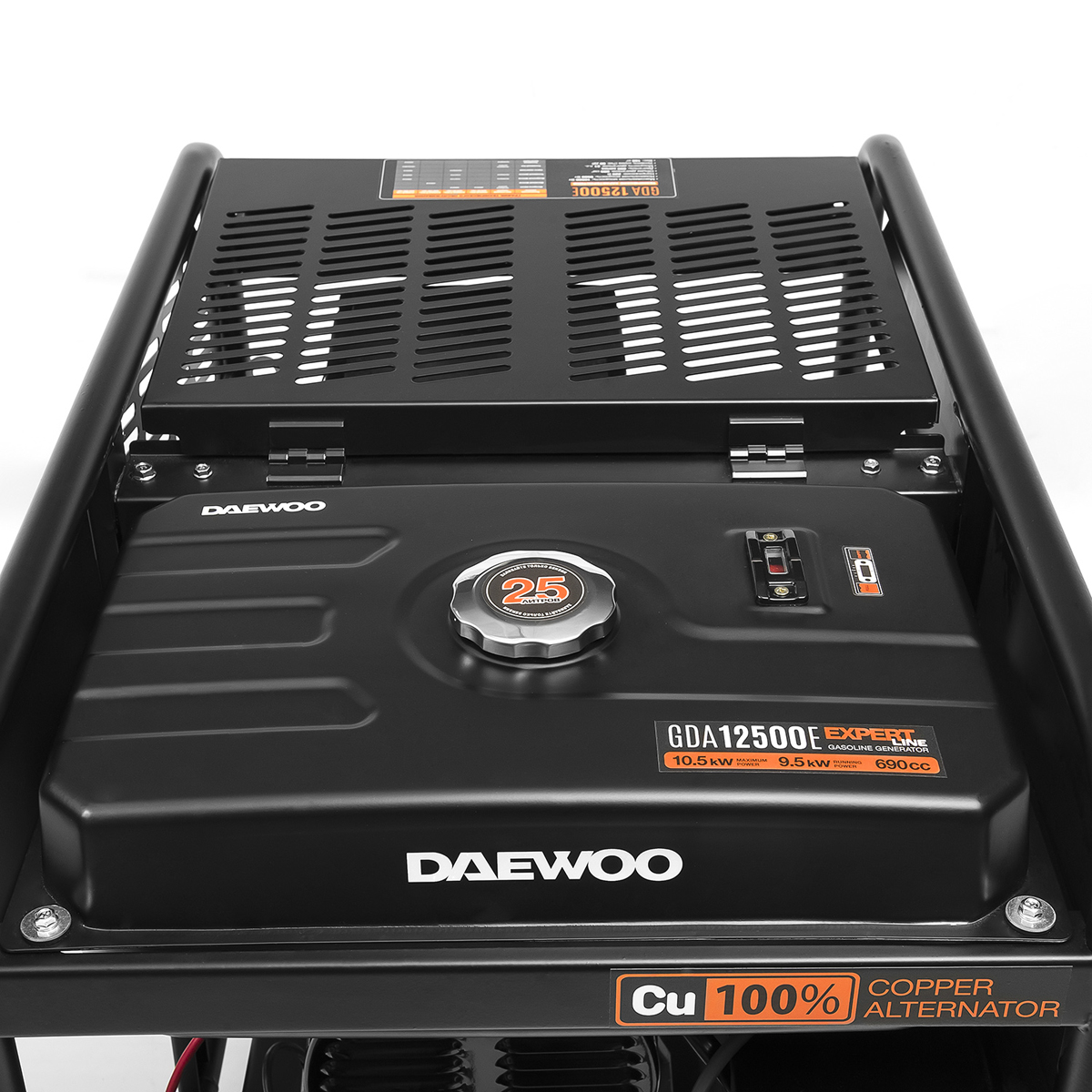 Бензиновый генератор DAEWOO GDA 12500E купить по цене 259 990 ₽ в интернет магазине ТЕХСАД