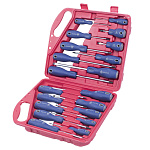 Набор отверток в пластиковом кейсе, 20 предметов МАСТАК 04-20C купить по цене 7 940 ₽ в интернет магазине ТЕХСАД