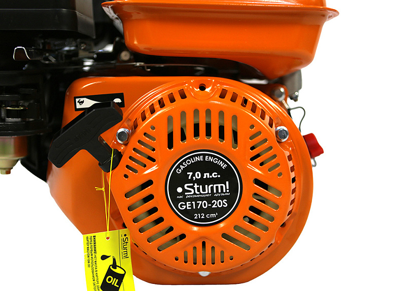 Двигатели для бензо-техники Sturm! GE170-20S купить по цене 10&nbsp;650 ₽ в интернет магазине ТЕХСАД