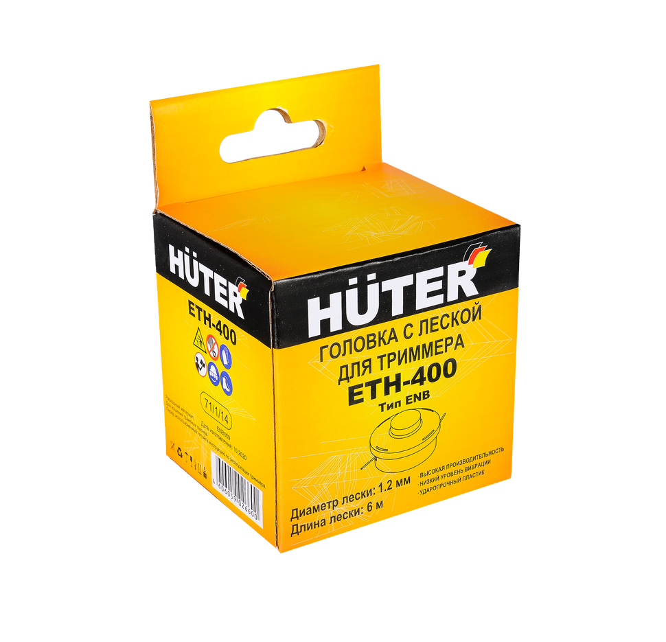 Головка с леской ETH-400 для HUTER GET-400 ENB купить по цене 309 ₽ в интернет магазине ТЕХСАД