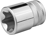 KRAFTOOL 1/2'', E24, Cr-V сталь, хромированная, торцовая головка 27810-24_z01 купить по цене 340 ₽ в интернет магазине ТЕХСАД
